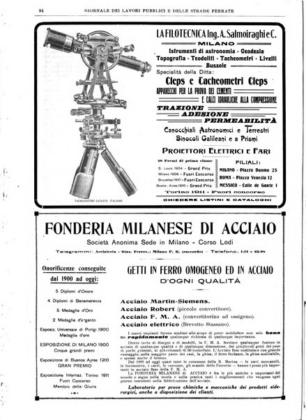 Giornale dei lavori pubblici e delle strade ferrate