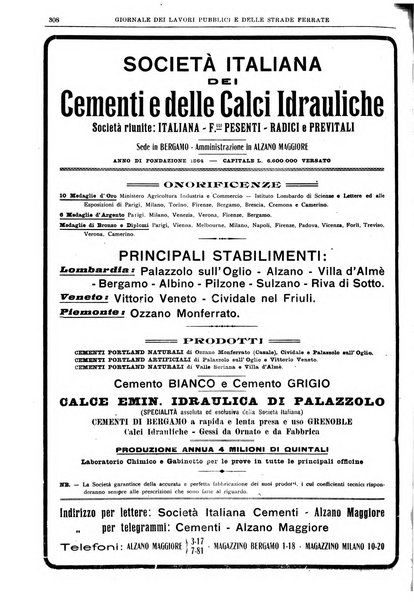 Giornale dei lavori pubblici e delle strade ferrate