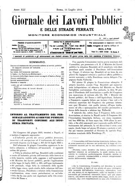 Giornale dei lavori pubblici e delle strade ferrate