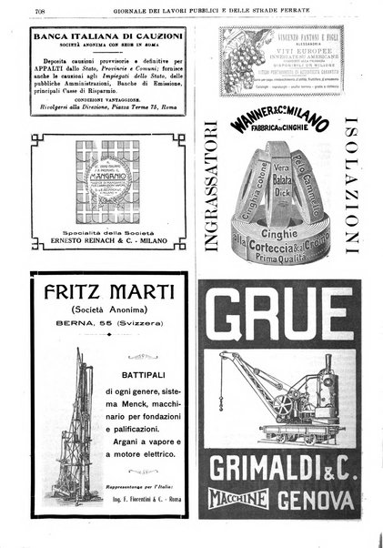 Giornale dei lavori pubblici e delle strade ferrate