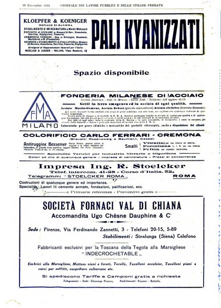 Giornale dei lavori pubblici e delle strade ferrate