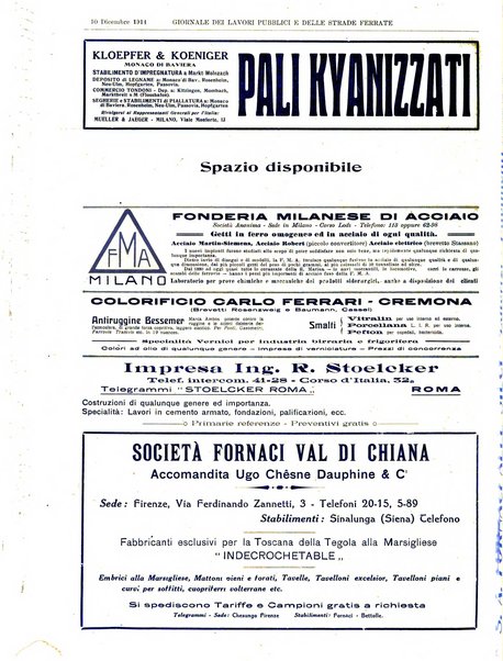 Giornale dei lavori pubblici e delle strade ferrate