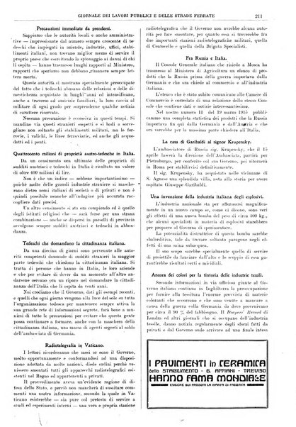 Giornale dei lavori pubblici e delle strade ferrate