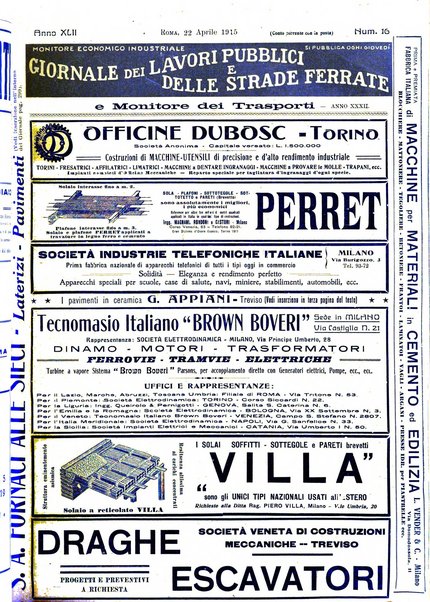 Giornale dei lavori pubblici e delle strade ferrate