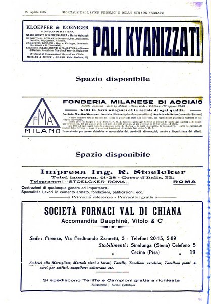 Giornale dei lavori pubblici e delle strade ferrate