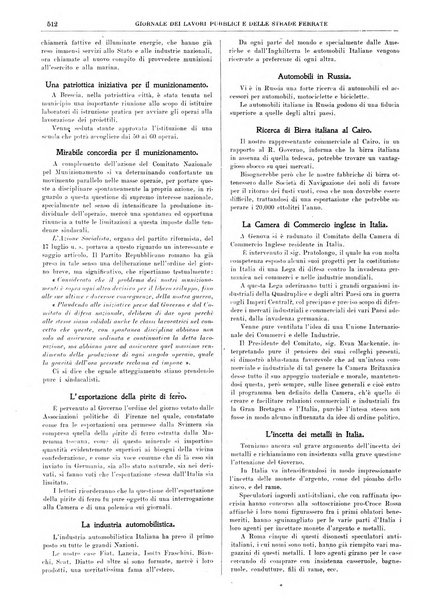 Giornale dei lavori pubblici e delle strade ferrate