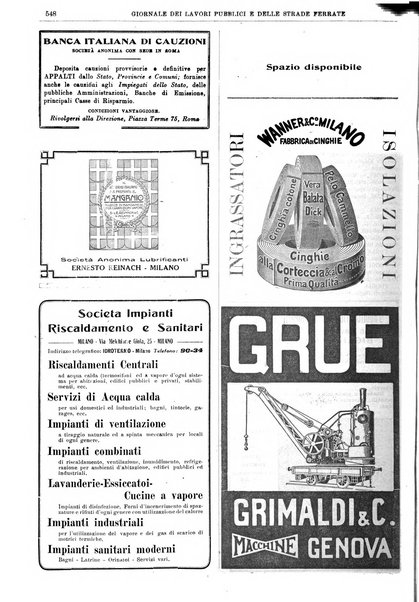 Giornale dei lavori pubblici e delle strade ferrate