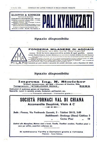 Giornale dei lavori pubblici e delle strade ferrate