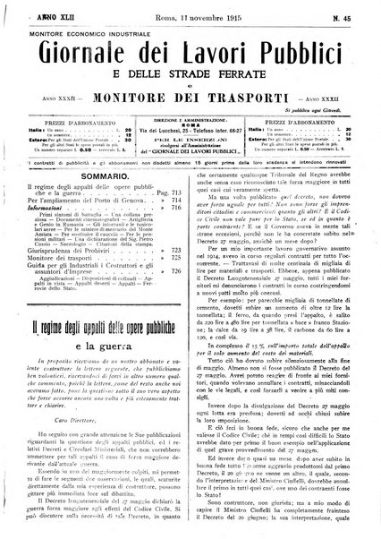 Giornale dei lavori pubblici e delle strade ferrate