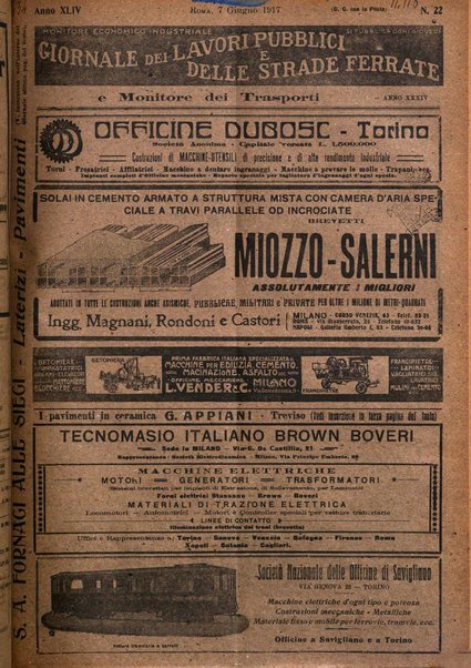 Giornale dei lavori pubblici e delle strade ferrate