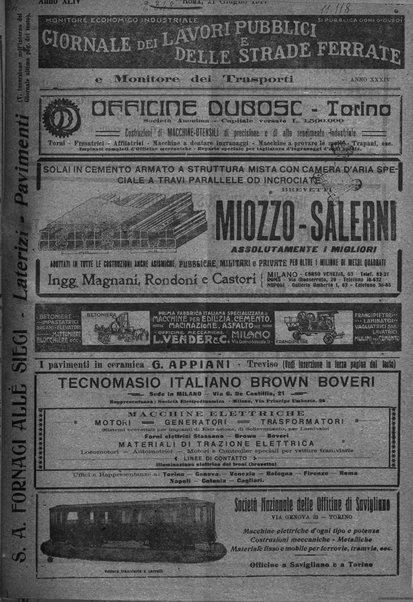 Giornale dei lavori pubblici e delle strade ferrate