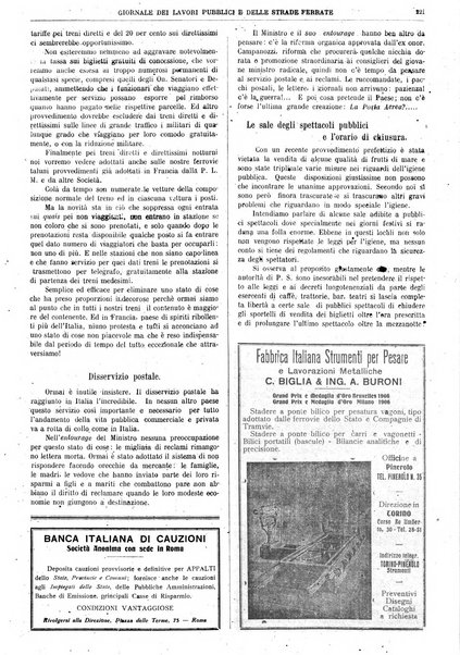 Giornale dei lavori pubblici e delle strade ferrate