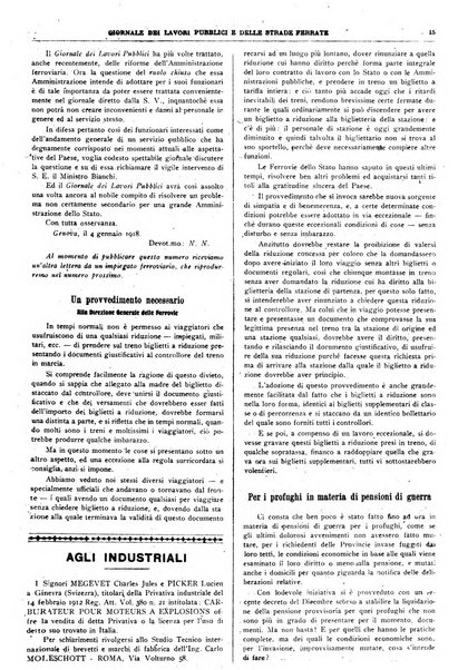 Giornale dei lavori pubblici e delle strade ferrate