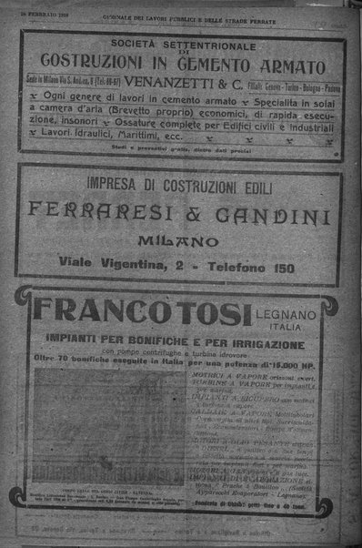 Giornale dei lavori pubblici e delle strade ferrate