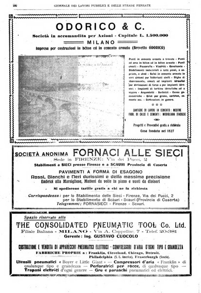 Giornale dei lavori pubblici e delle strade ferrate