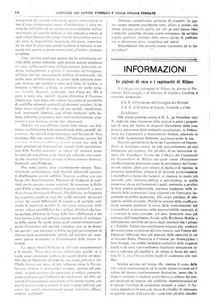 Giornale dei lavori pubblici e delle strade ferrate