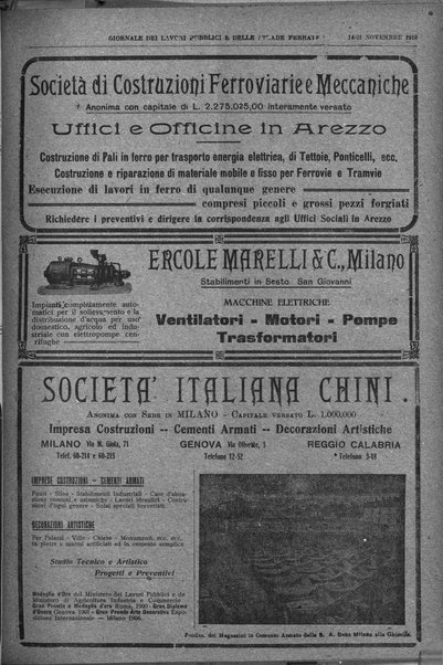 Giornale dei lavori pubblici e delle strade ferrate