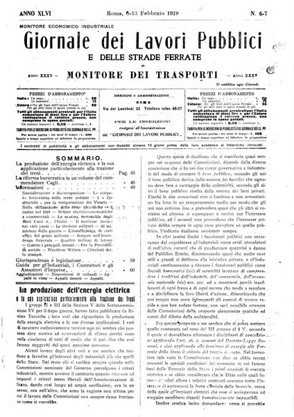 Giornale dei lavori pubblici e delle strade ferrate