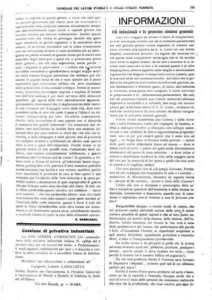 Giornale dei lavori pubblici e delle strade ferrate