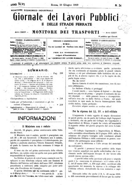 Giornale dei lavori pubblici e delle strade ferrate