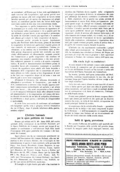 Giornale dei lavori pubblici e delle strade ferrate