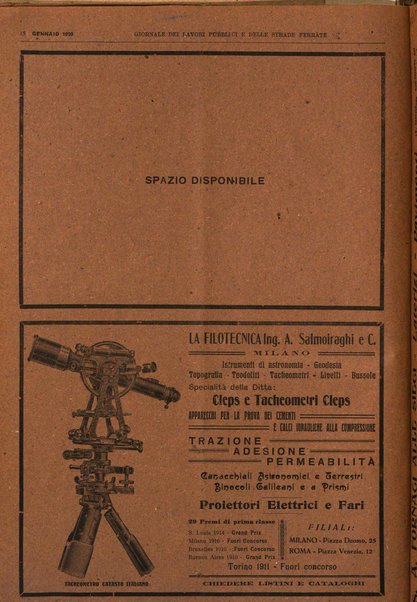 Giornale dei lavori pubblici e delle strade ferrate