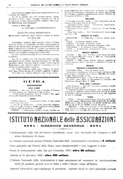 Giornale dei lavori pubblici e delle strade ferrate