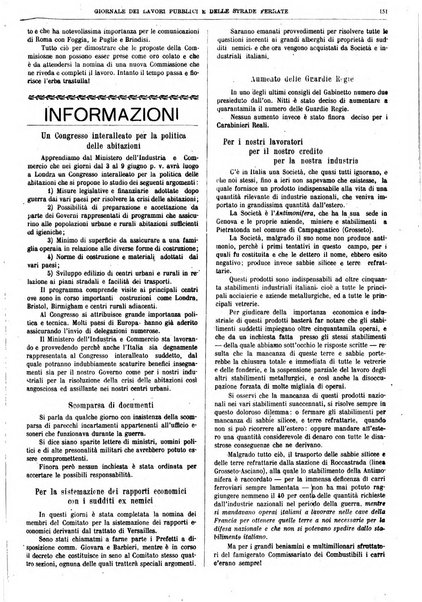 Giornale dei lavori pubblici e delle strade ferrate