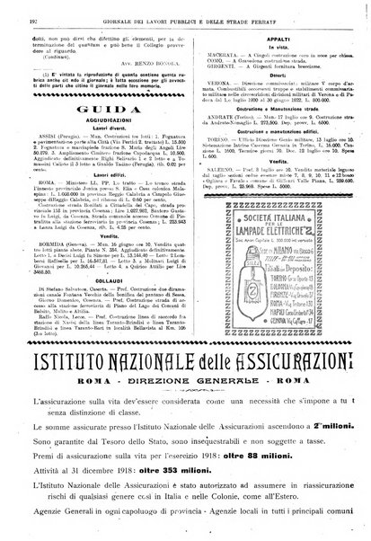 Giornale dei lavori pubblici e delle strade ferrate