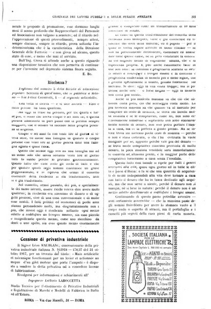 Giornale dei lavori pubblici e delle strade ferrate