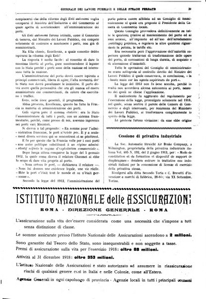 Giornale dei lavori pubblici e delle strade ferrate