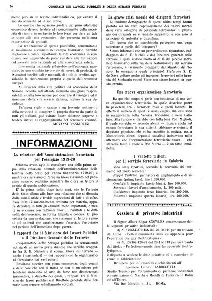 Giornale dei lavori pubblici e delle strade ferrate