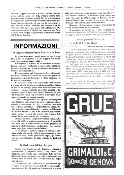 Giornale dei lavori pubblici e delle strade ferrate