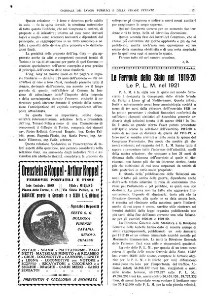 Giornale dei lavori pubblici e delle strade ferrate