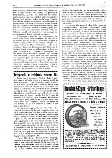 Giornale dei lavori pubblici e delle strade ferrate