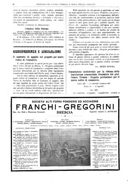 Giornale dei lavori pubblici e delle strade ferrate