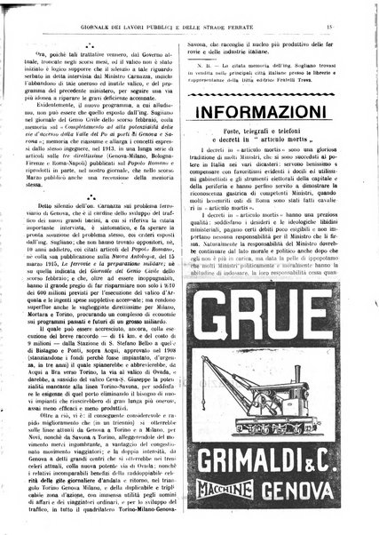 Giornale dei lavori pubblici e delle strade ferrate