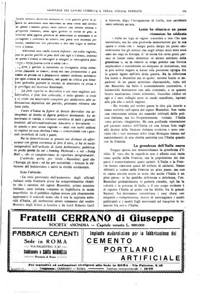 Giornale dei lavori pubblici e delle strade ferrate