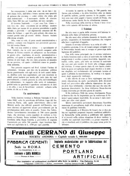 Giornale dei lavori pubblici e delle strade ferrate