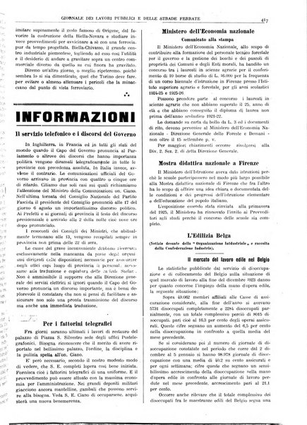 Giornale dei lavori pubblici e delle strade ferrate