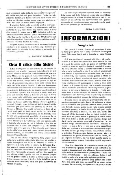 Giornale dei lavori pubblici e delle strade ferrate