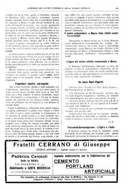 Giornale dei lavori pubblici e delle strade ferrate