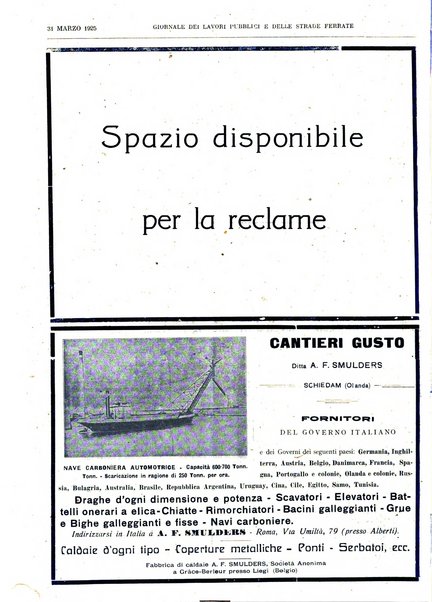 Giornale dei lavori pubblici e delle strade ferrate