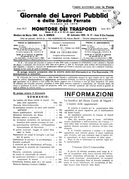 Giornale dei lavori pubblici e delle strade ferrate