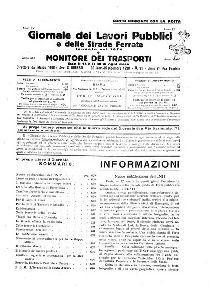 Giornale dei lavori pubblici e delle strade ferrate