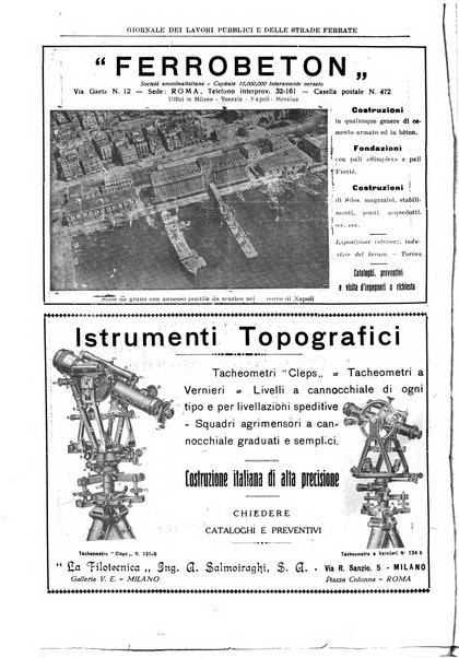 Giornale dei lavori pubblici e delle strade ferrate