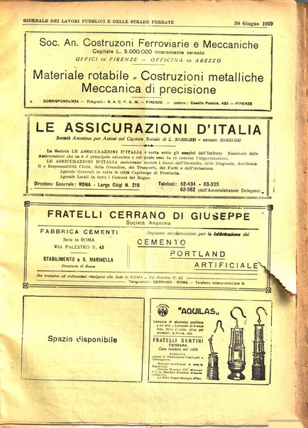 Giornale dei lavori pubblici e delle strade ferrate