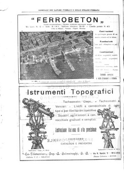 Giornale dei lavori pubblici e delle strade ferrate