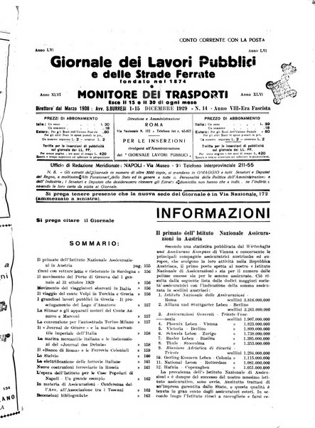 Giornale dei lavori pubblici e delle strade ferrate