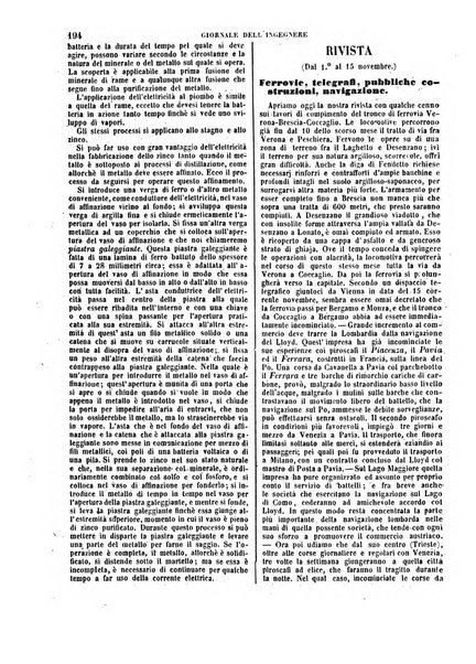 Giornale dell'ingegnere-architetto ed agronomo